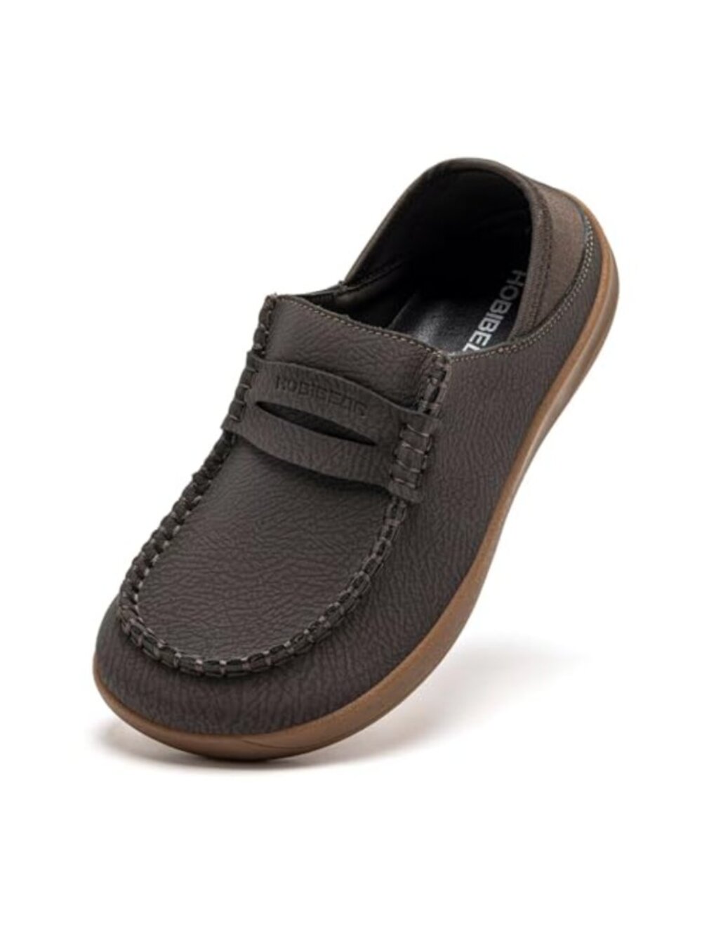 Leather Mary Jane Flats Wide Toe Box Barefoot Comfort Slip On Shoes